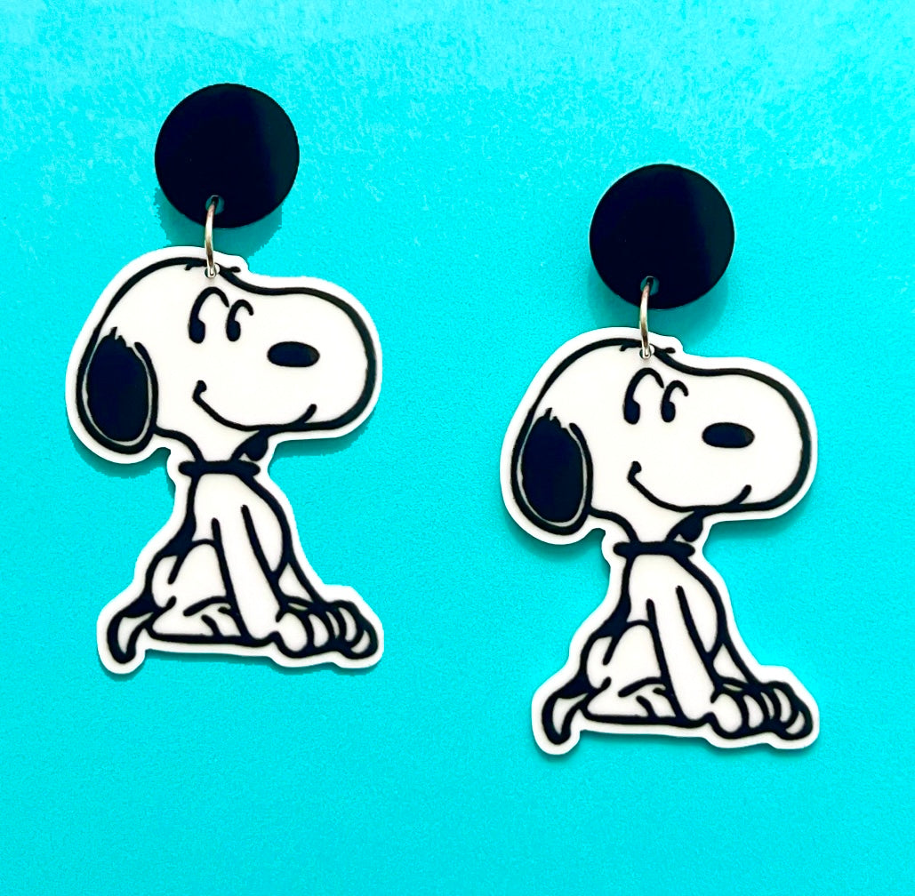 Snoopy Drop Earrings
