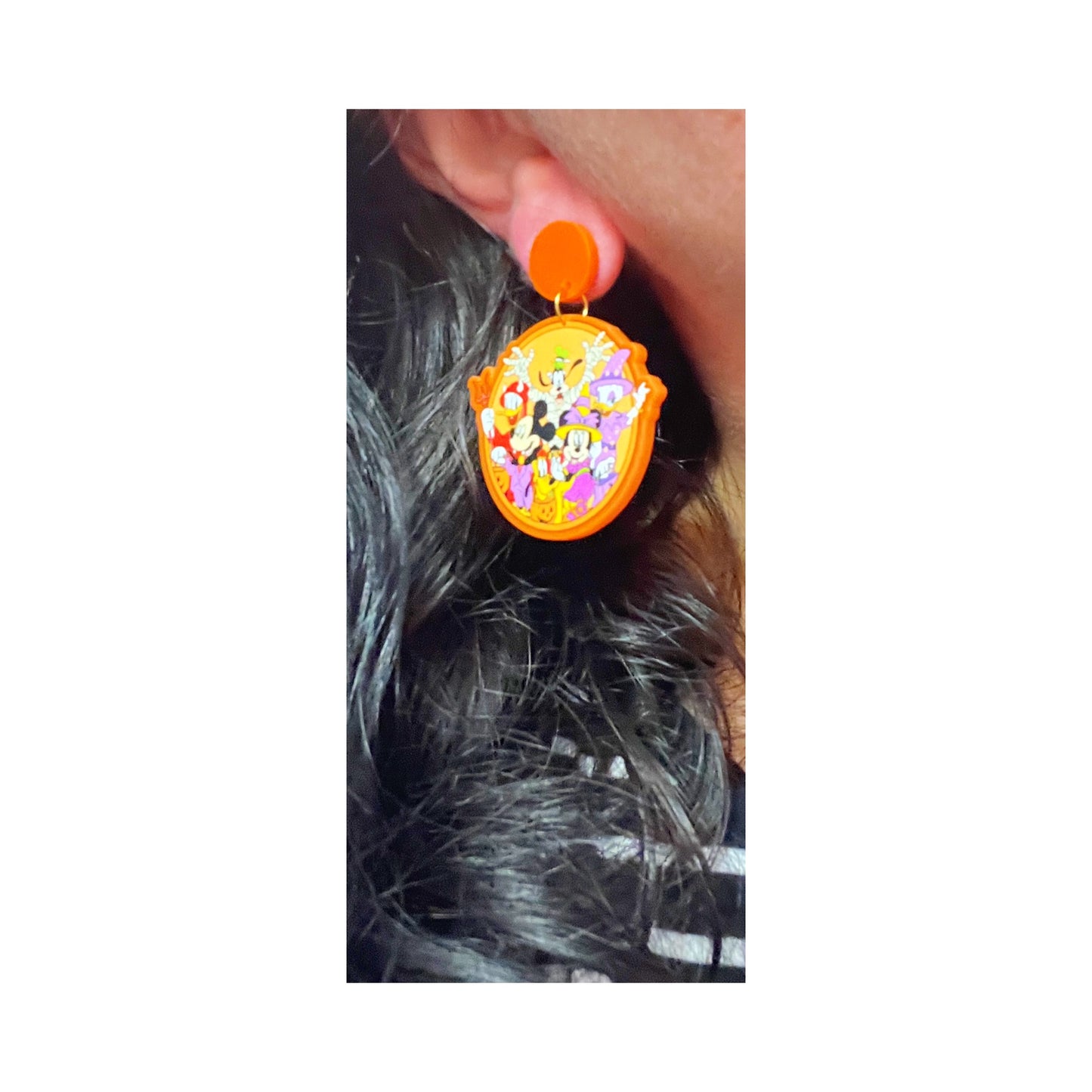 Mouse Crew Halloween Drop Earrings