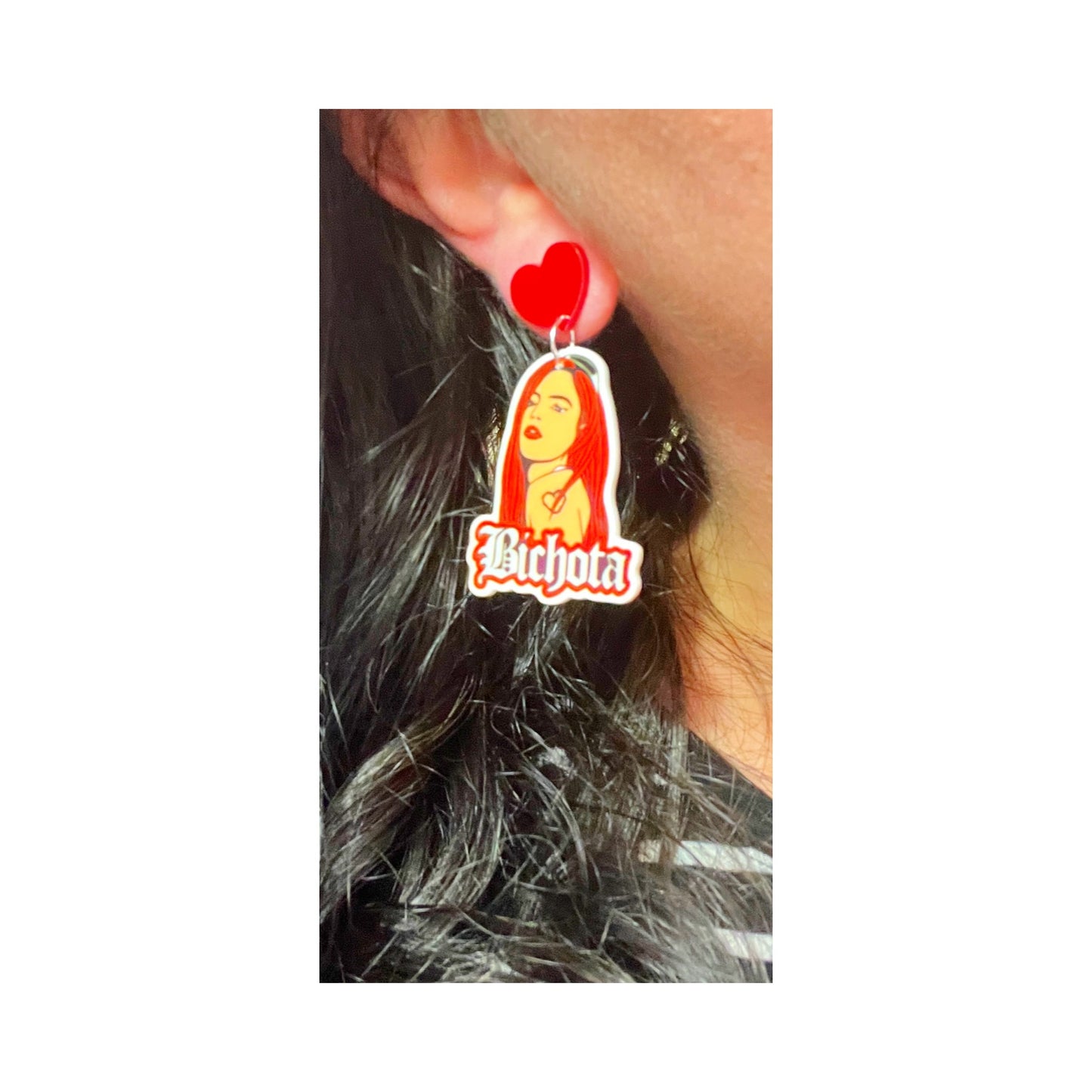Karol G Acrylic Drop Earrings