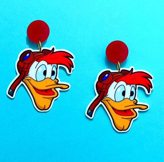Launchpad Duck Drop Earrings