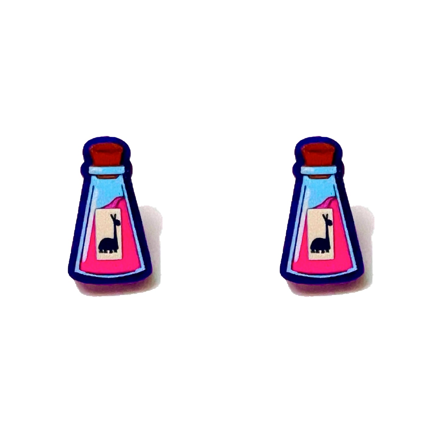 Kuzco Poison Acrylic Post Earrings