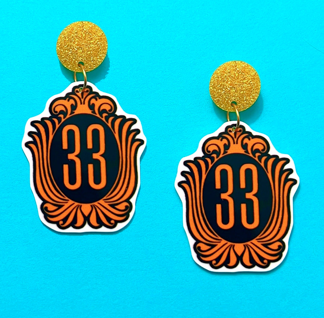 Club 33 Drop Earrings