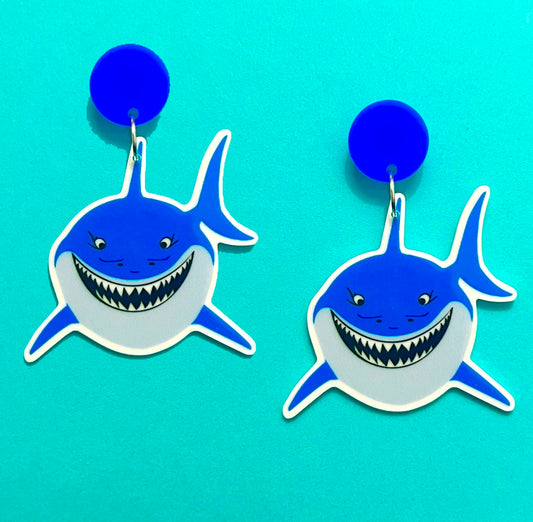 Bruce Acrylic Drop Earrings
