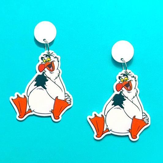 Scuttle Acrylic Drop Earrings