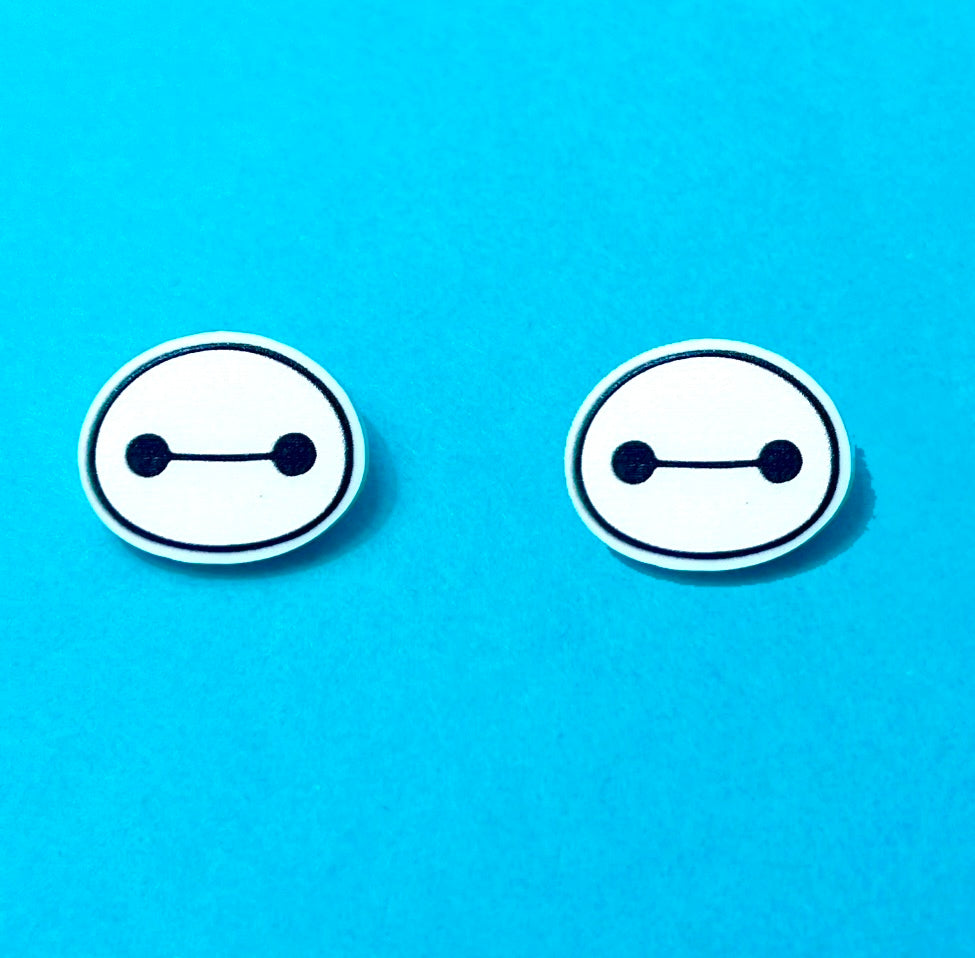 Baymax Post Earrings