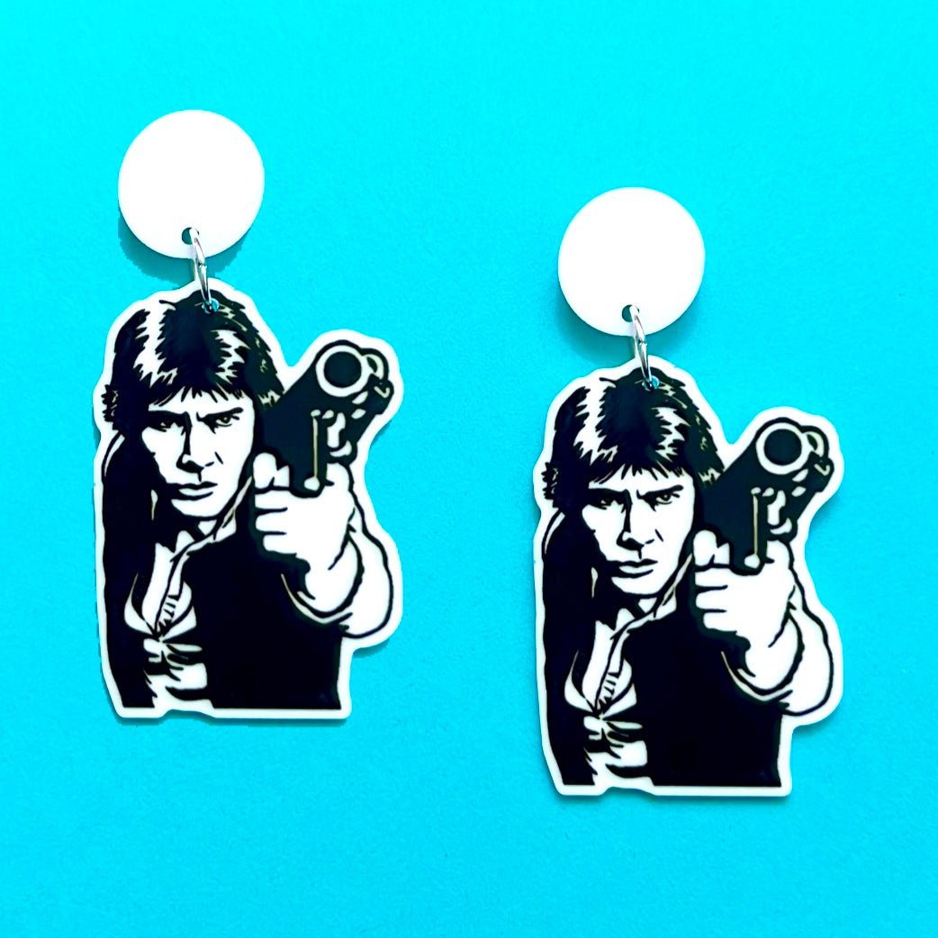 Solo Acrylic Drop Earrings