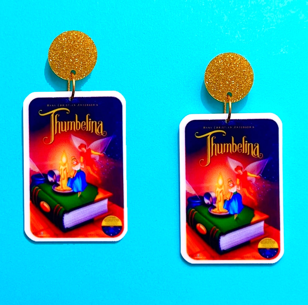 Thumbelina Acrylic Drop Earrings