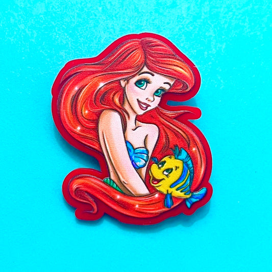 Ariel & Guppy Pin Brooch