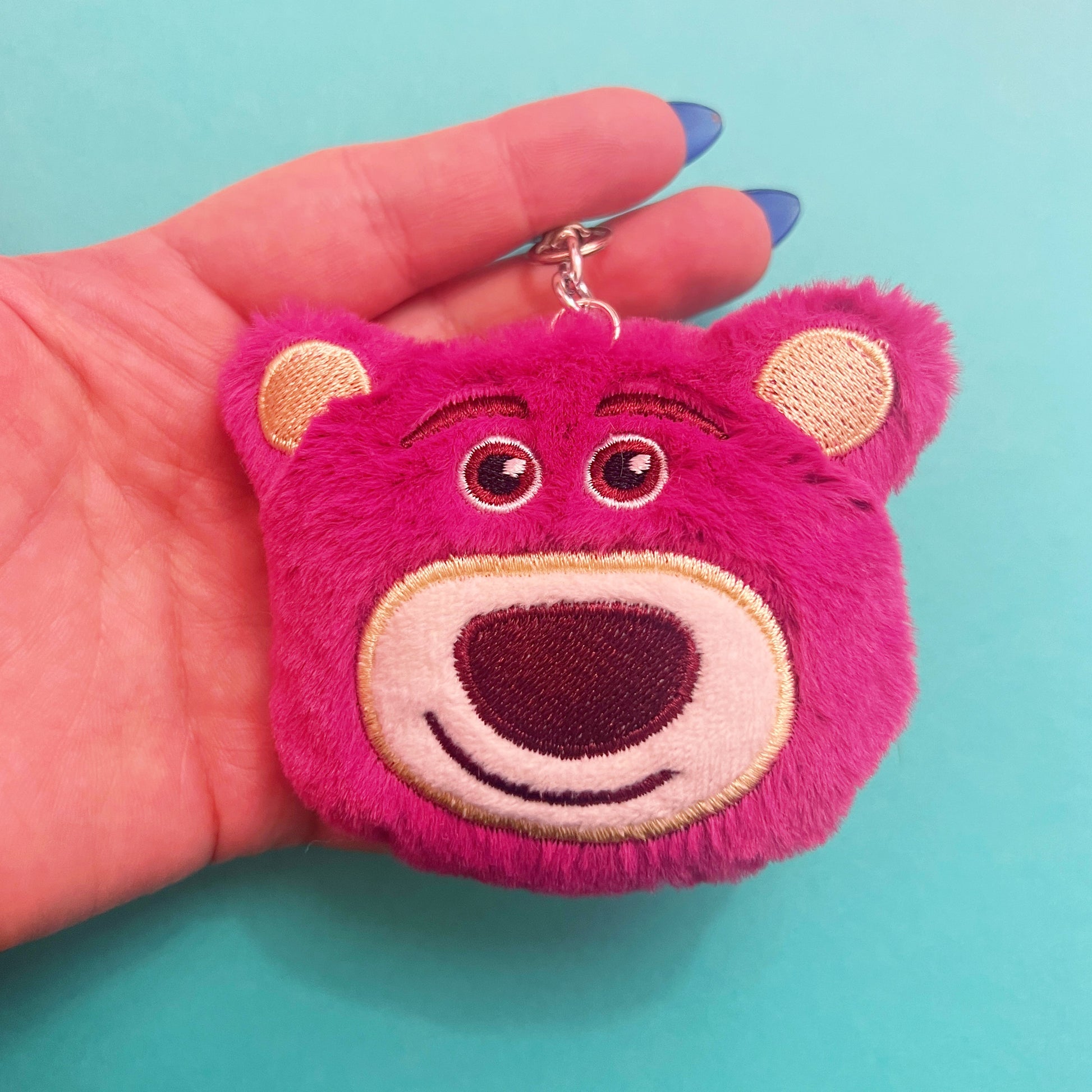 Strawberry Bear Bag Charm Keychain – FemmeDeBloom