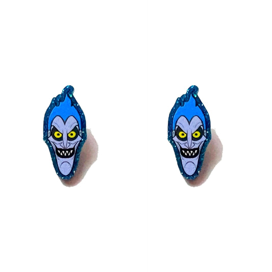 Hades Post Earrings