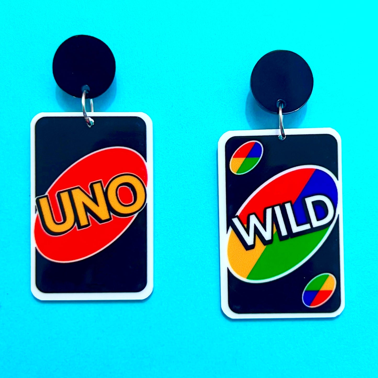 Uno Acrylic Drop Earrings
