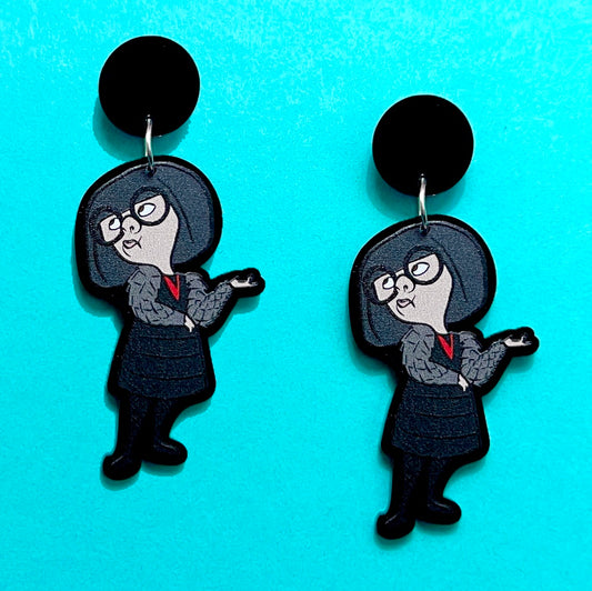 Edna Acrylic Drop Earrings