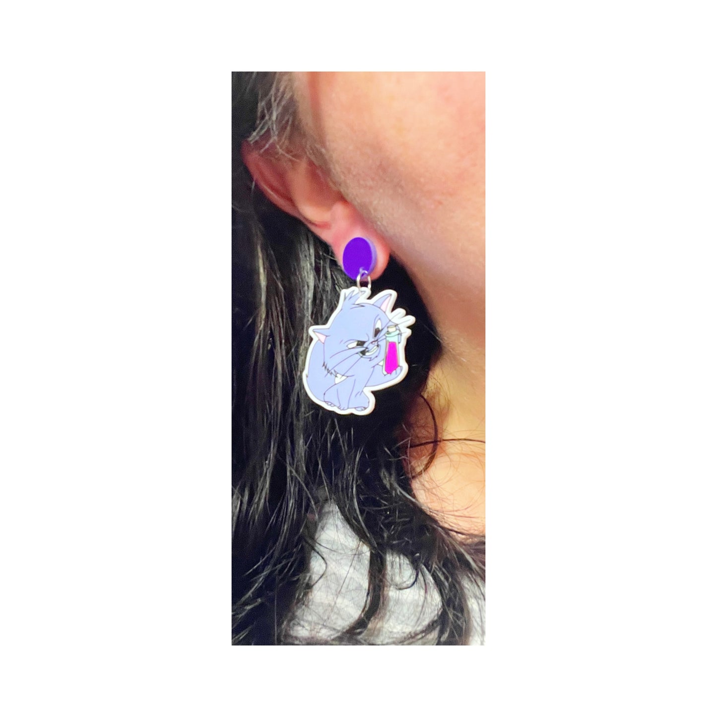 Cat Yzma Drop Earrings