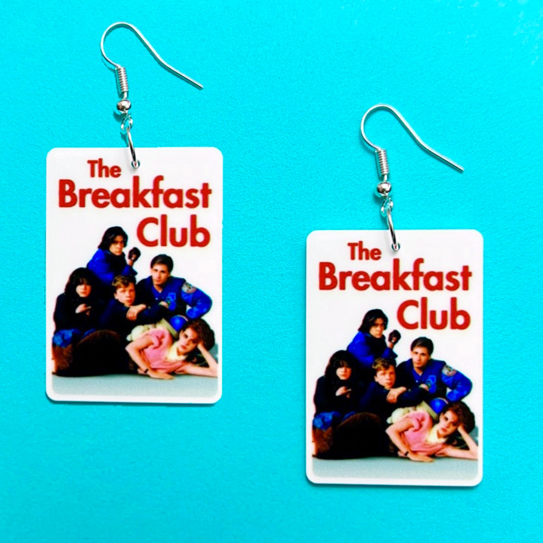Breakfast Club Inspired Acrylic Drop Earrings
