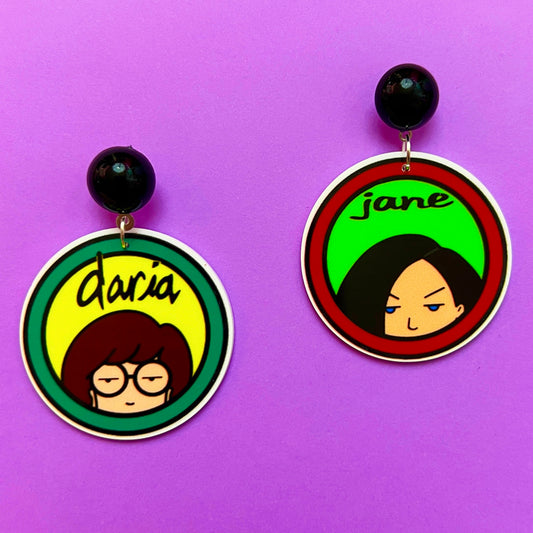 Daria & Jane Acrylic Drop Earrings