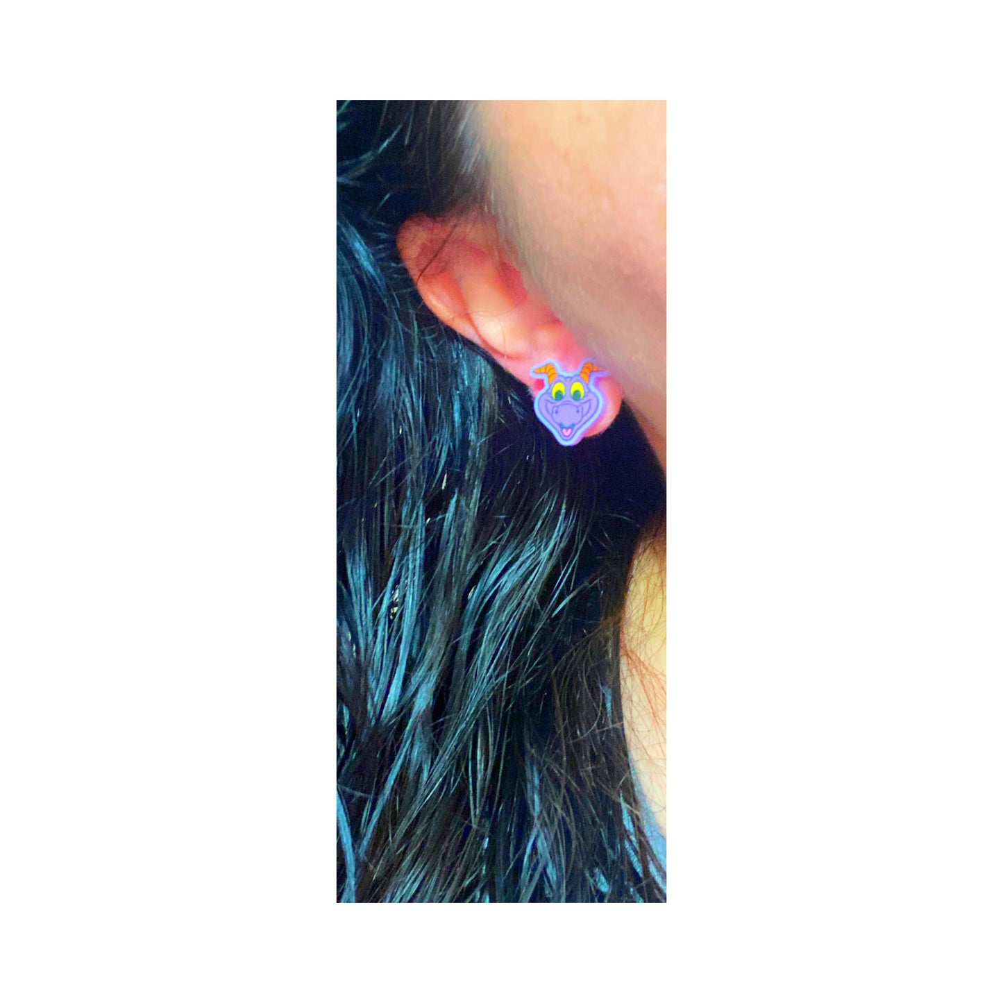 Figment Acrylic Post Earrings