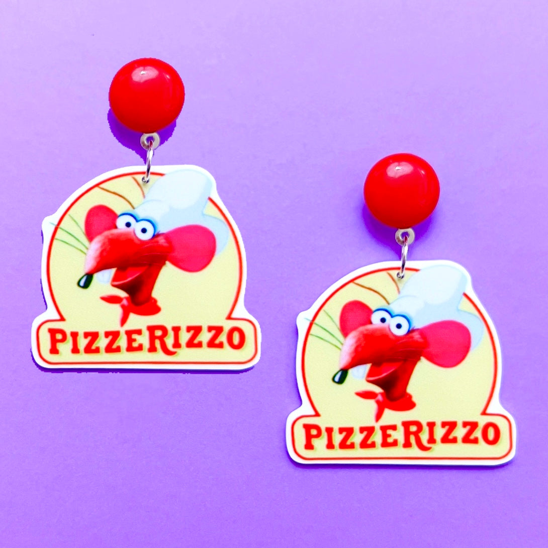 Pizzeria Rizzo Drop Earrings