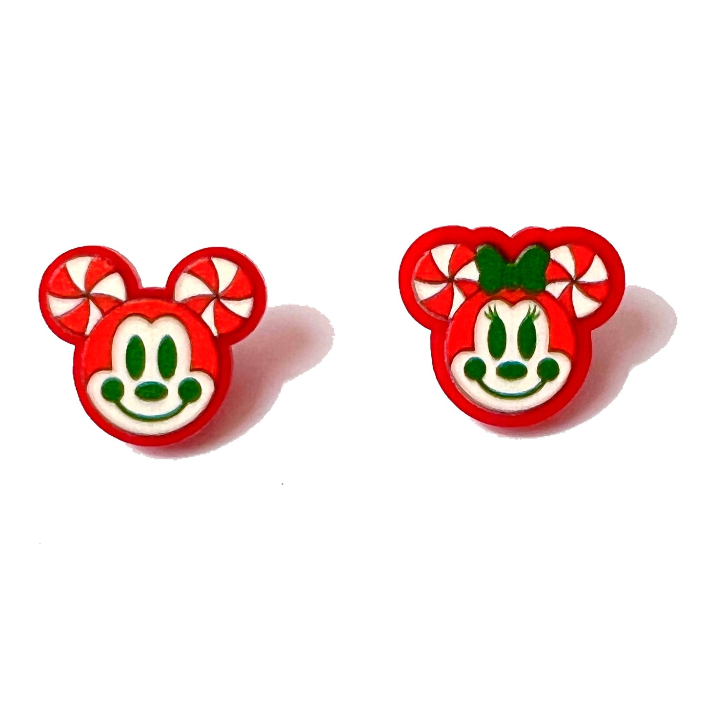Mouse Peppermint Cuties Post Earrings