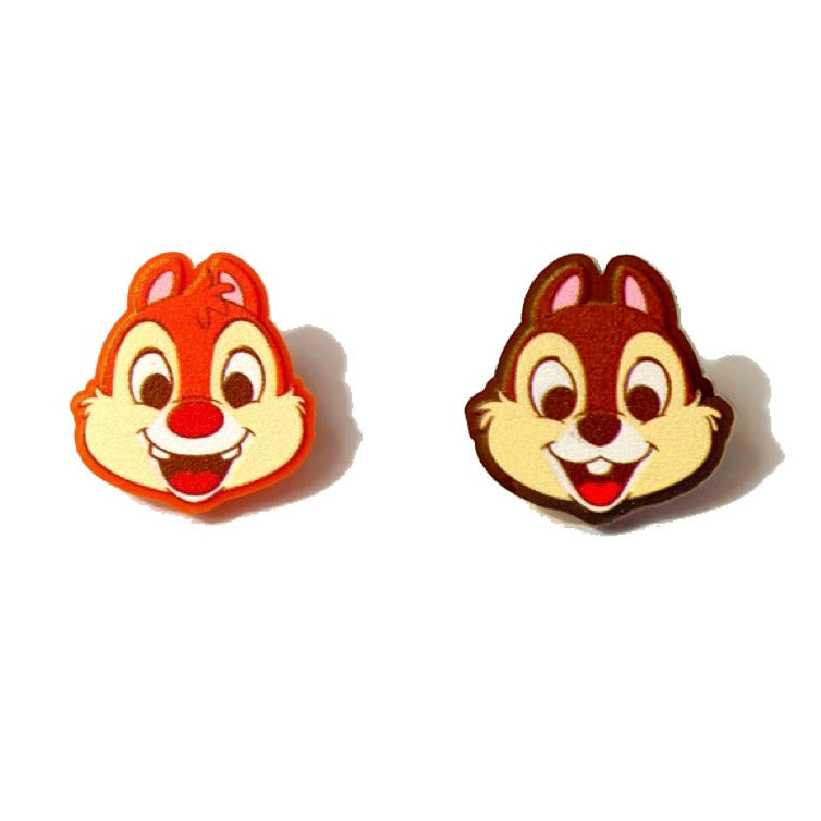 Chipmunks Acrylic Post Earrings