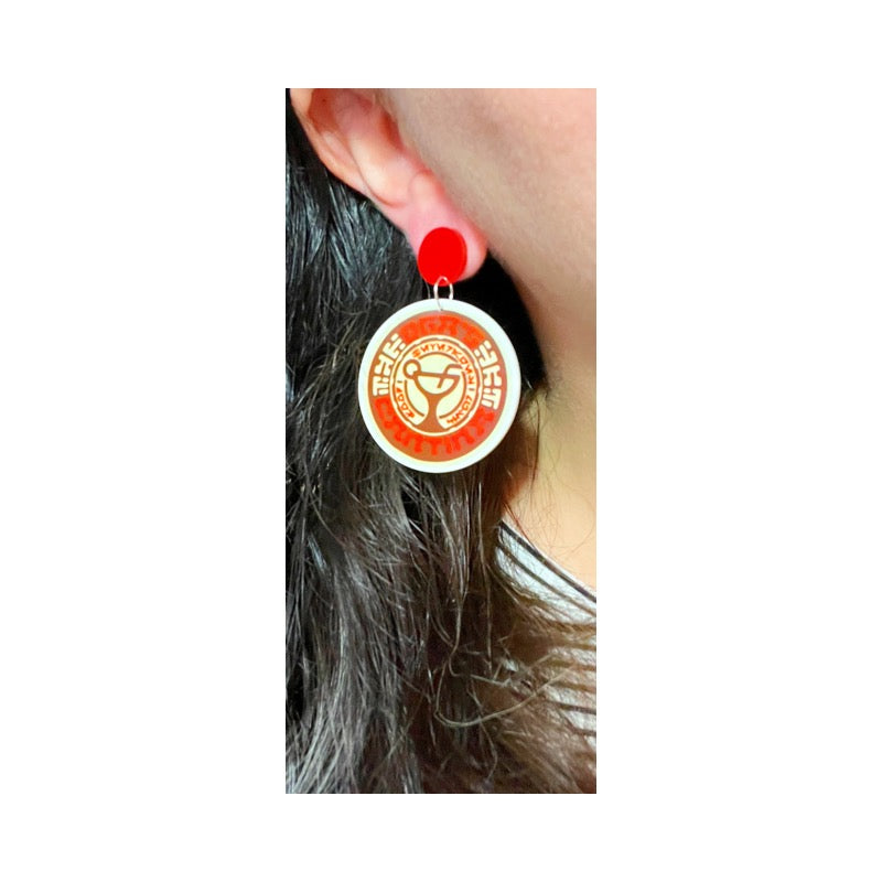 Oga’s Acrylic Drop Earrings