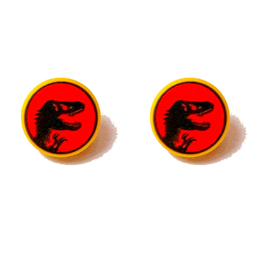Jurassic Acrylic Post Earrings