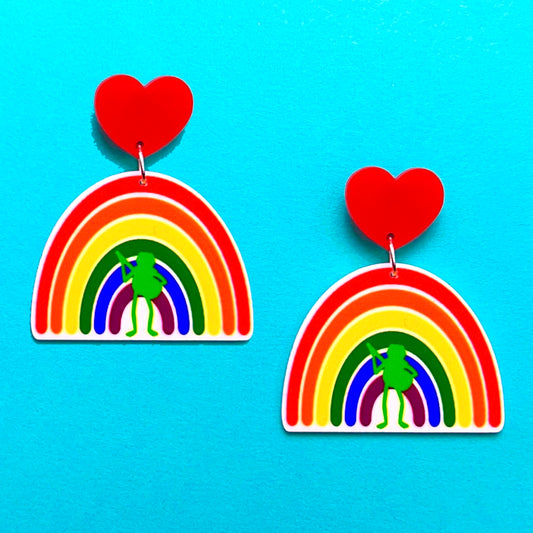 Kermie Rainbow Drop Earrings