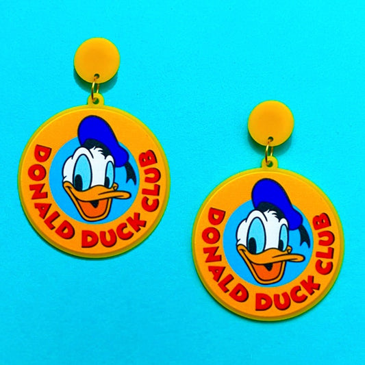 Duck Club Acrylic Drop Earrings