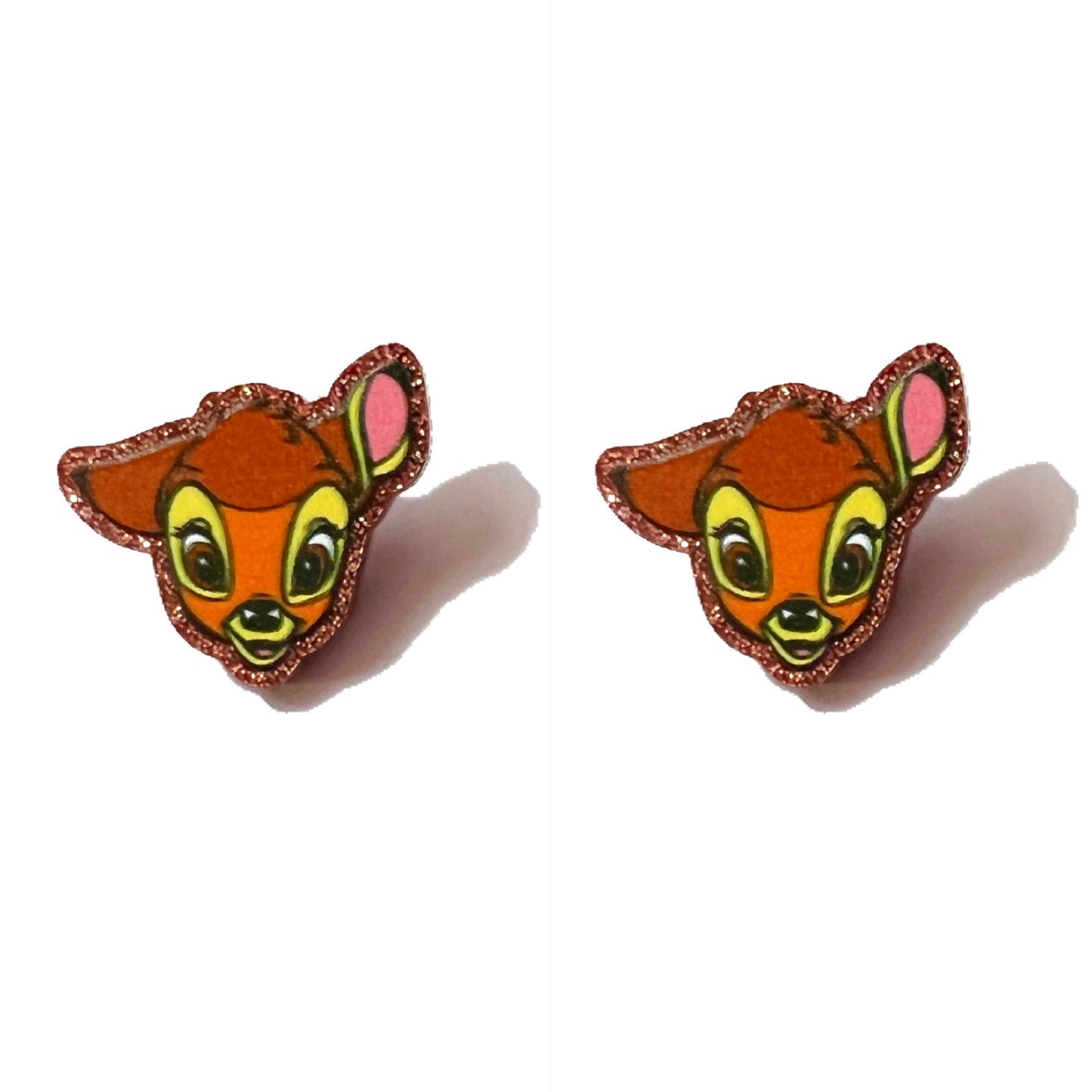 Bambi Acrylic Post Earrings