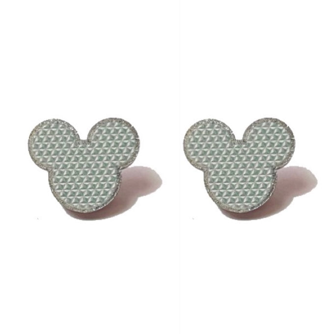 Geo Mouse Acrylic Drop Earrings