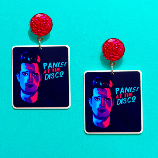 Panic! At The Disco Inspired Drop Earrings