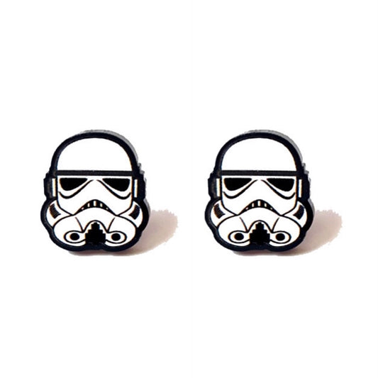 Trooper Inspired Post Earrings