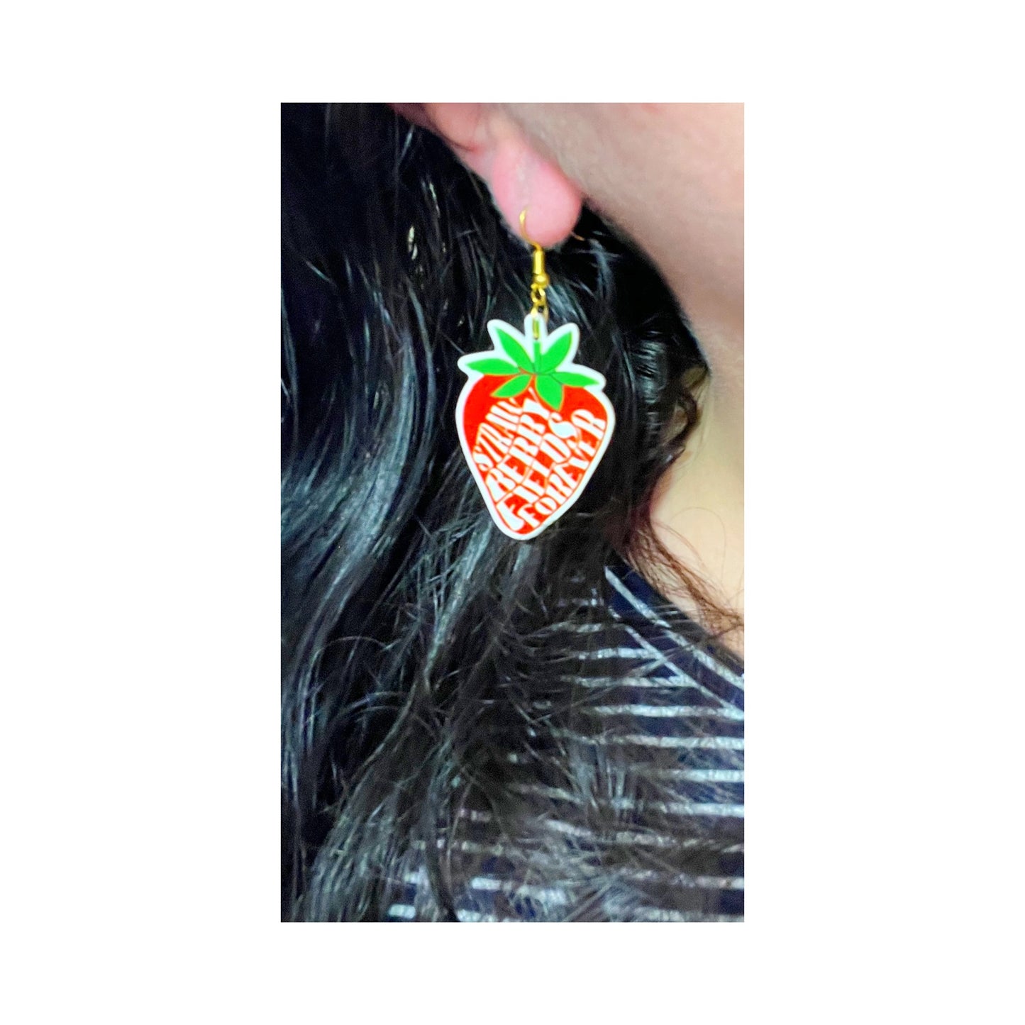 Strawberry Fields Drop Earrings