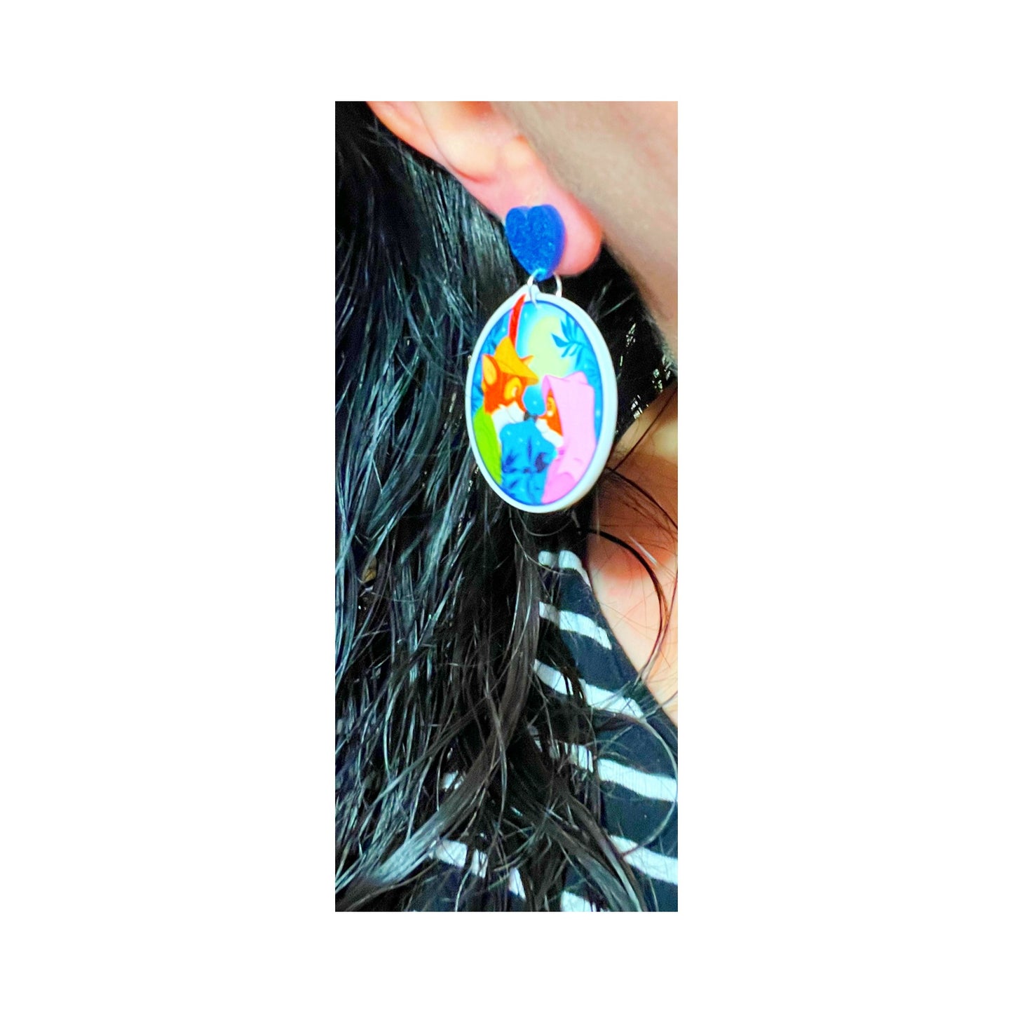 Robin & Marian Round Drop Earrings