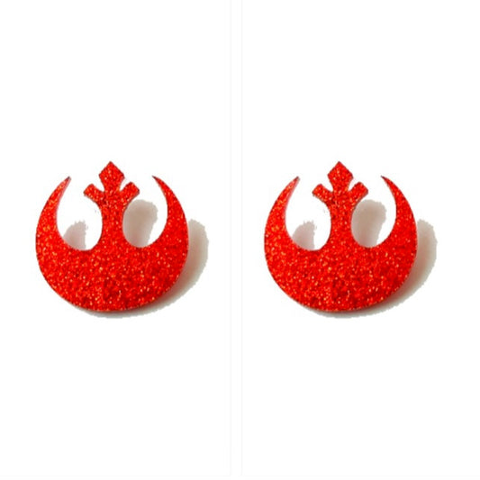 Sparkle Rebel Alliance Inspired Post Earrings