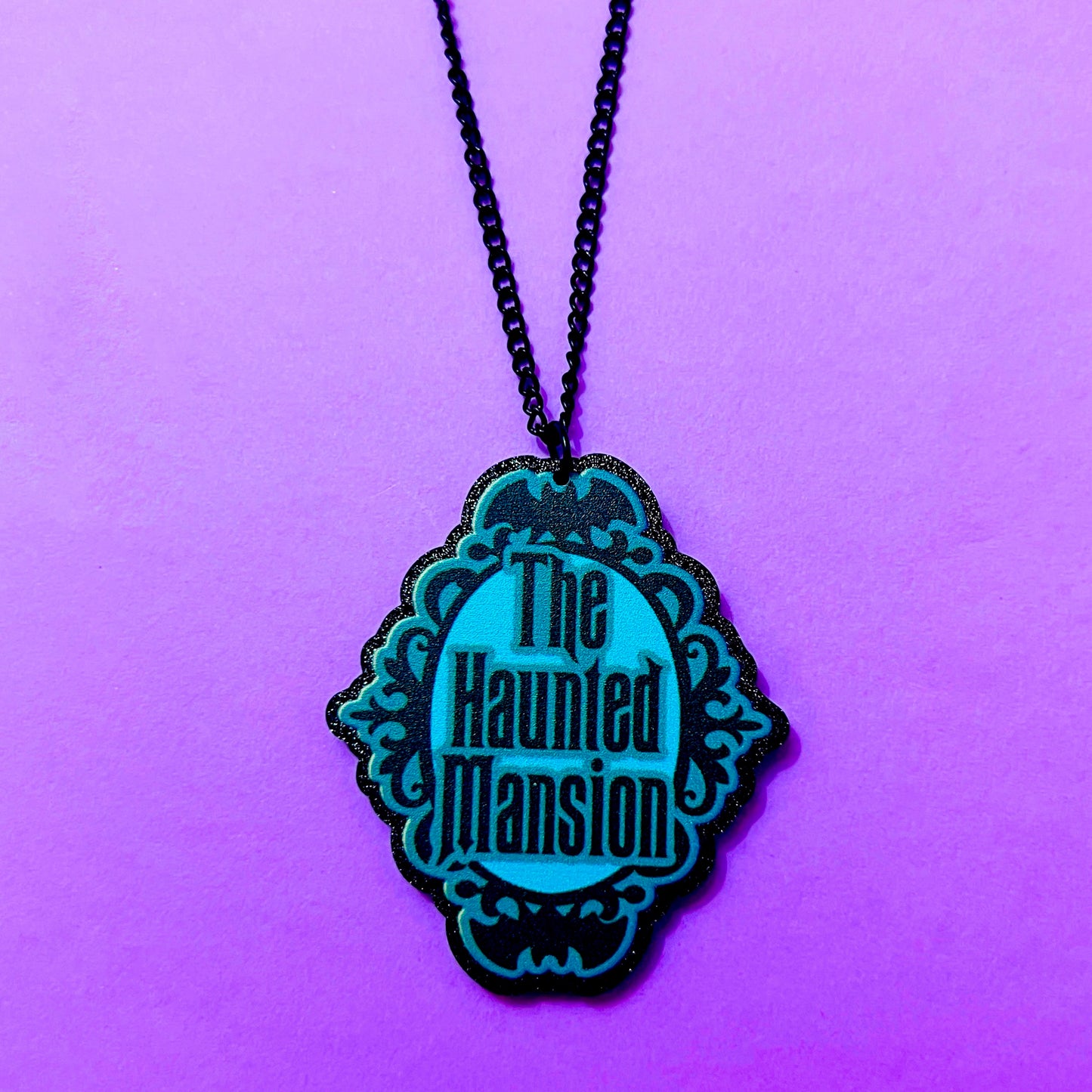 Spooky Mansion Inspired Necklace
