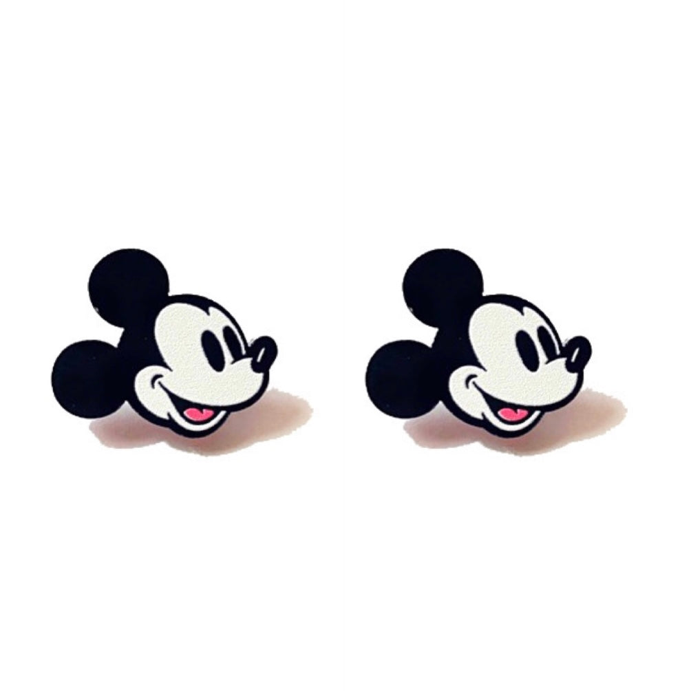 Classic Mouse Inspired Post Earrings