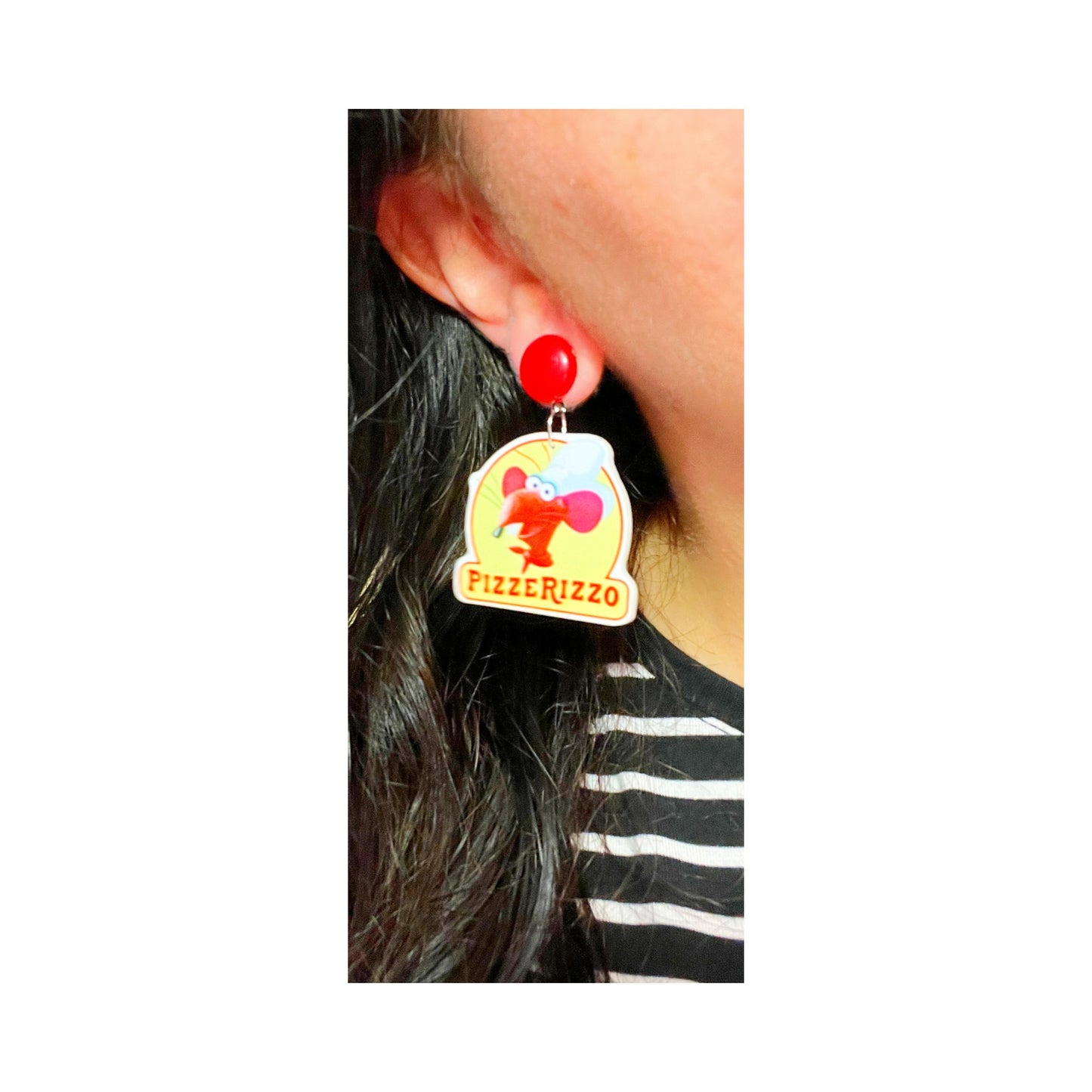 Pizzeria Rizzo Drop Earrings