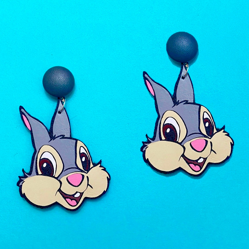 Thumper Inspired Drop Earrings