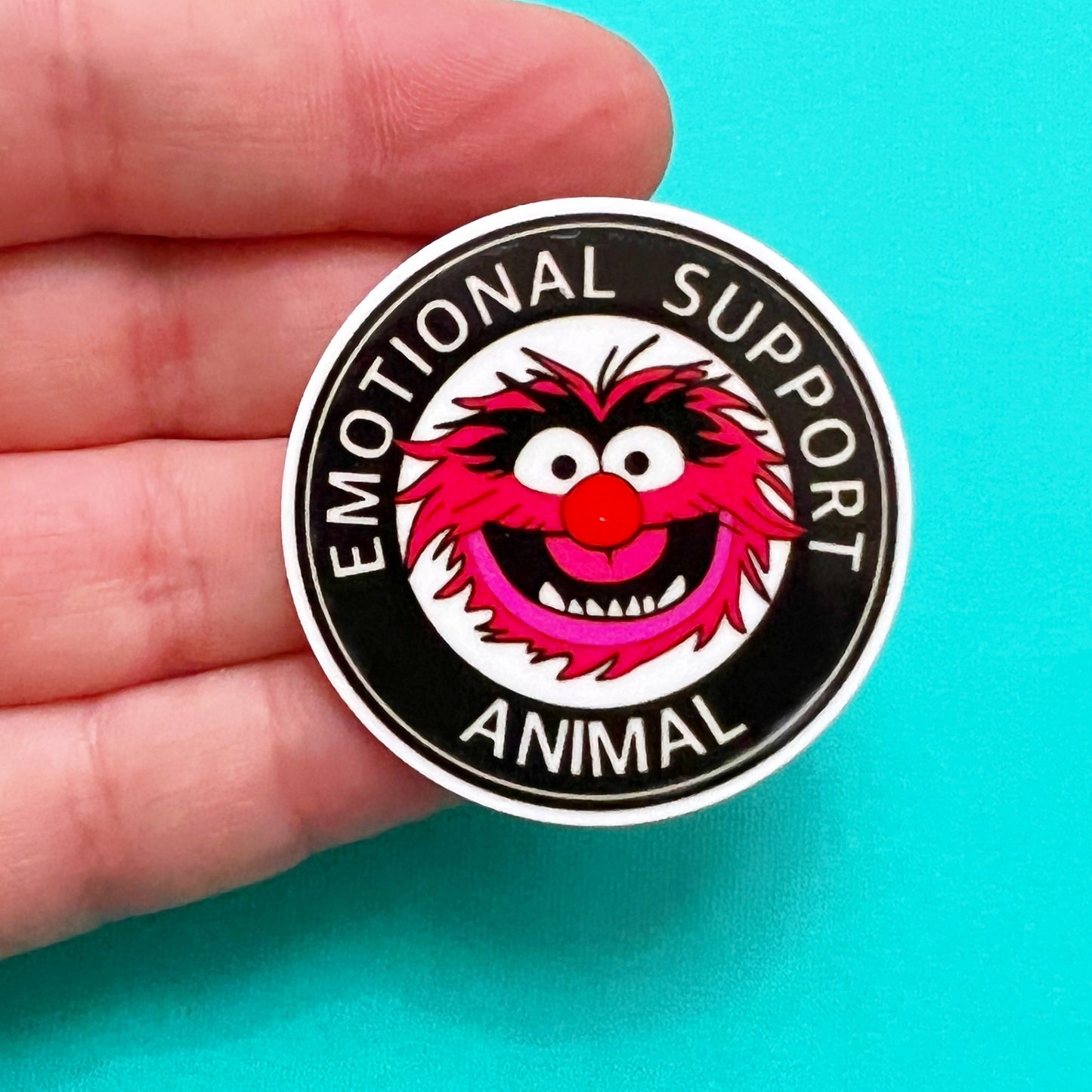 Emotional Support Animal Inspired Brooch/Pin