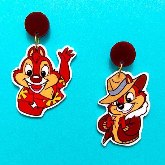 Rescue Rangers Acrylic Drop Earrings