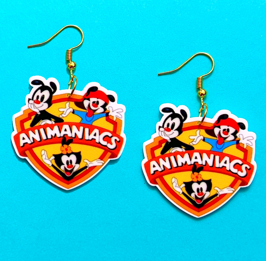 Animaniacs Acrylic Drop Earrings