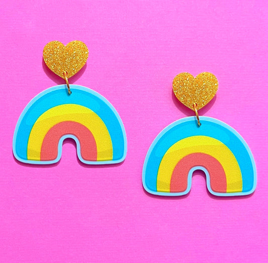 Lucky Charms Rainbow Drop Earrings