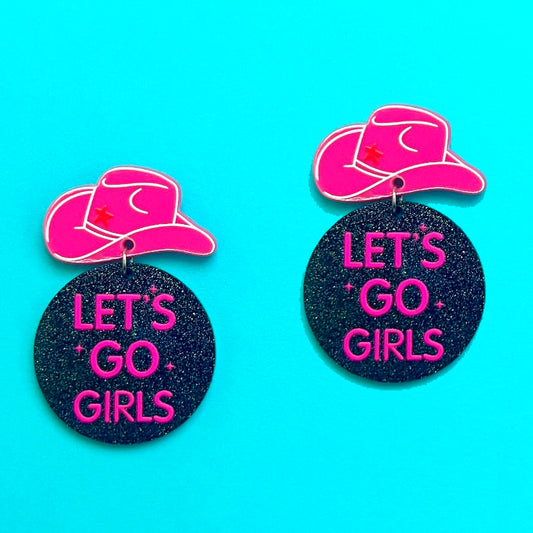 Let’s Go Girls! Shania Inspired Drop Earrings