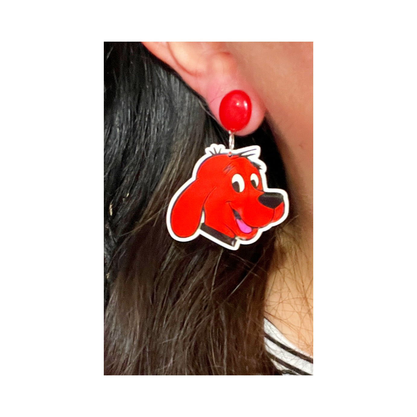 Clifford  Acrylic Drop Earrings