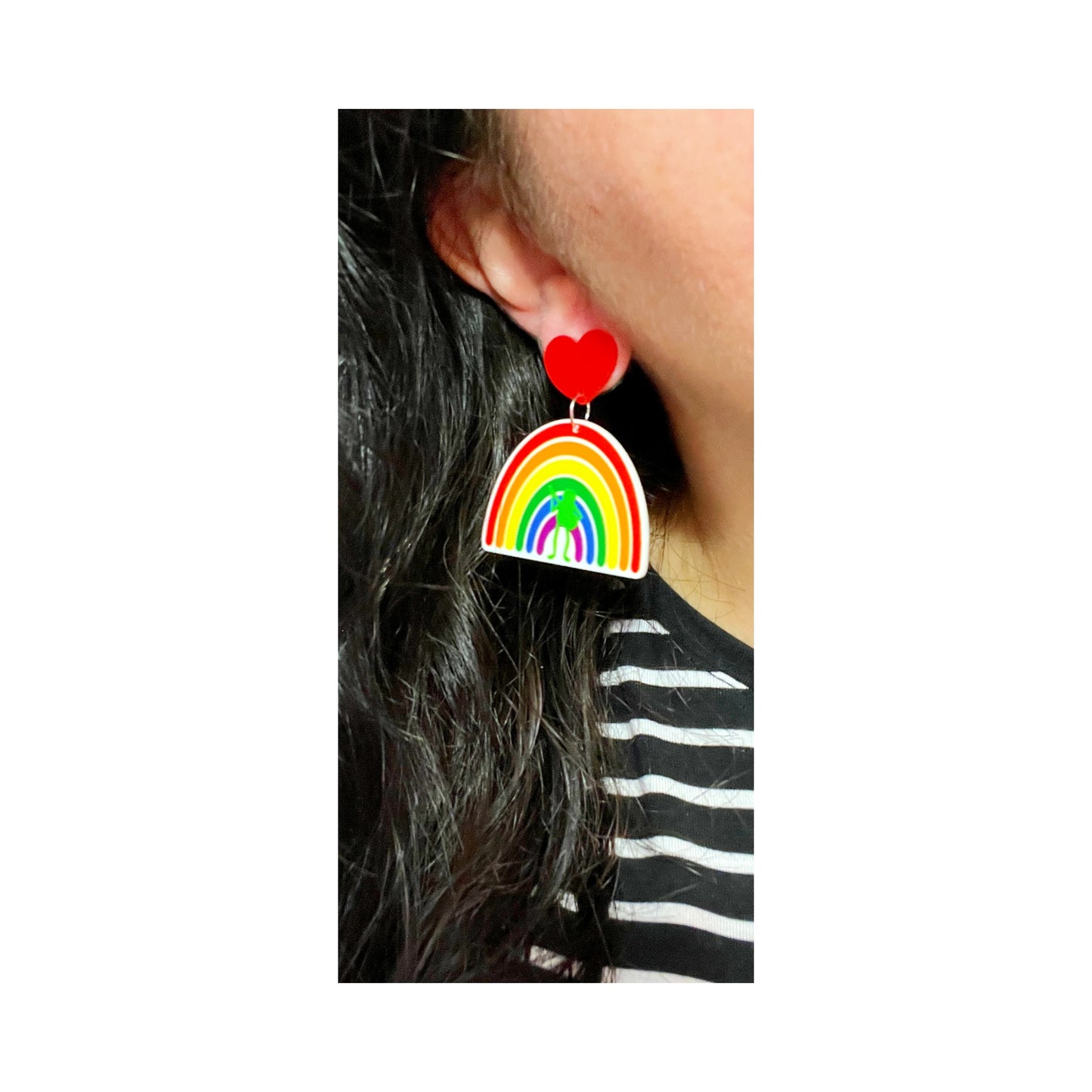 Kermie Rainbow Drop Earrings