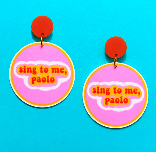 Sing To Me Paolo Drop Earrings