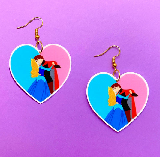 Once Upon A Dream Inspired Drop Earrings