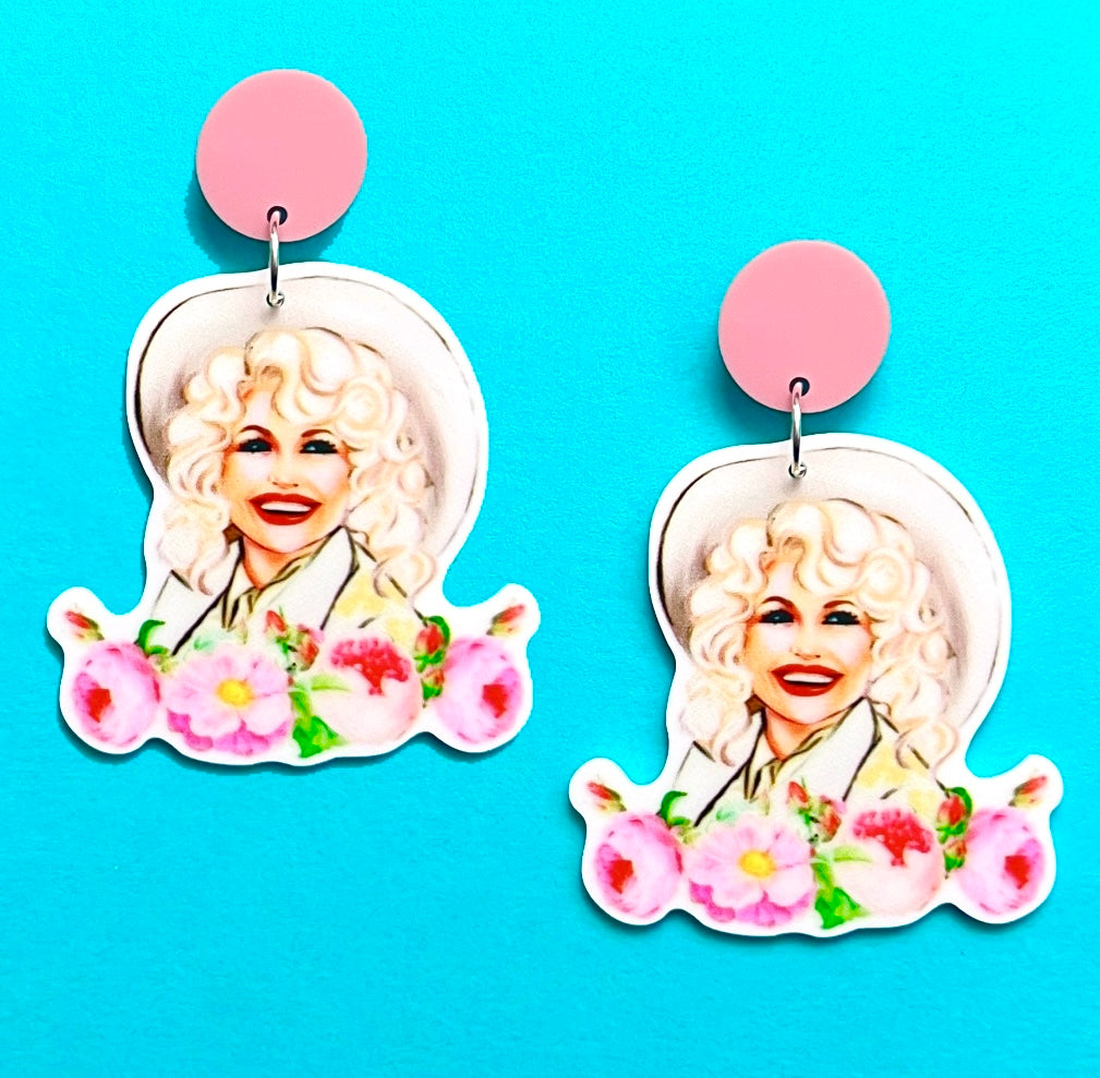 Dolly Floral Drop Earrings