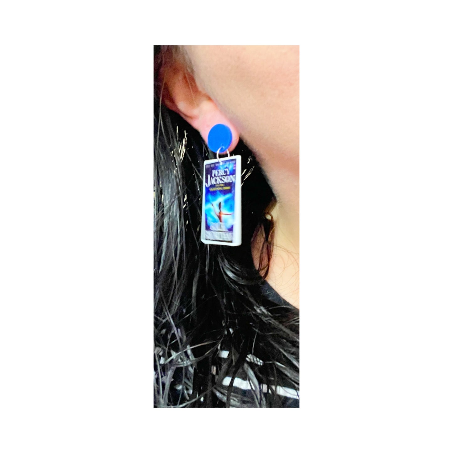 Percy Jackson Acrylic Drop Earrings