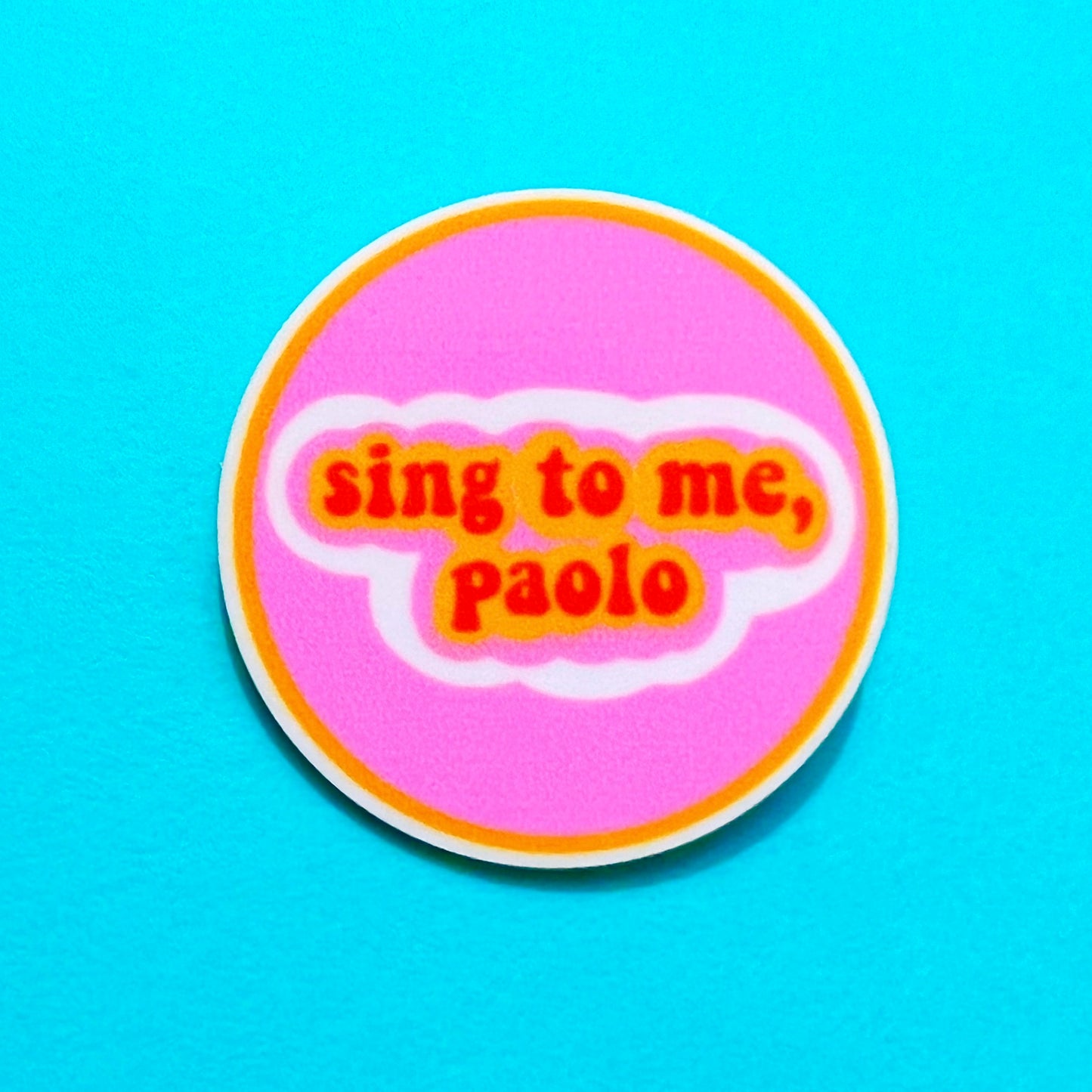 Sing To Me Paolo Pin